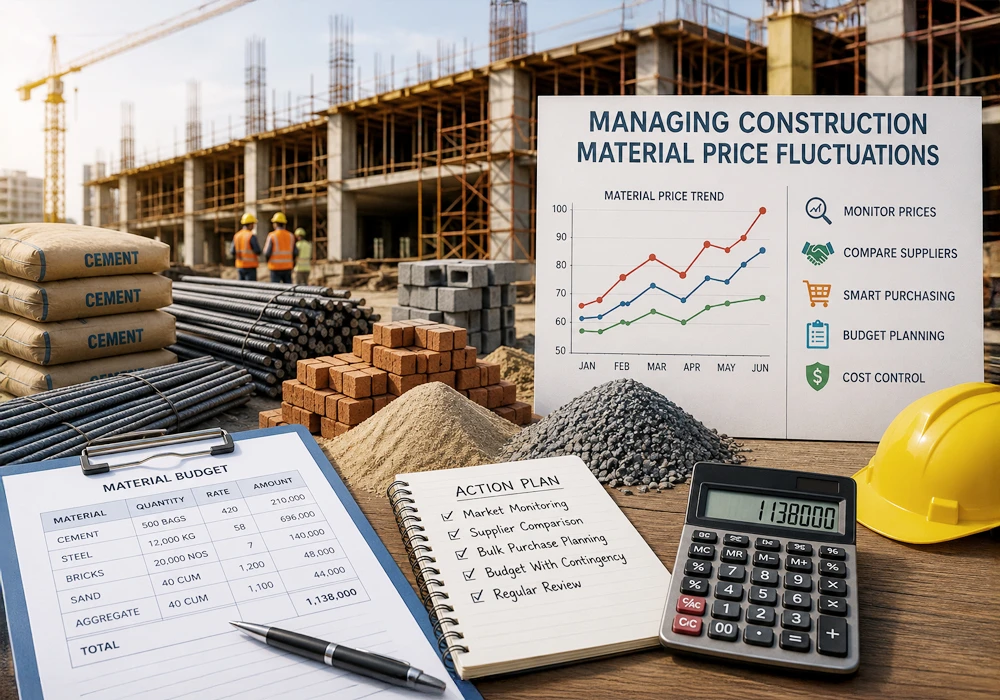 Managing Construction Material Price Fluctuations: A Practical Guide