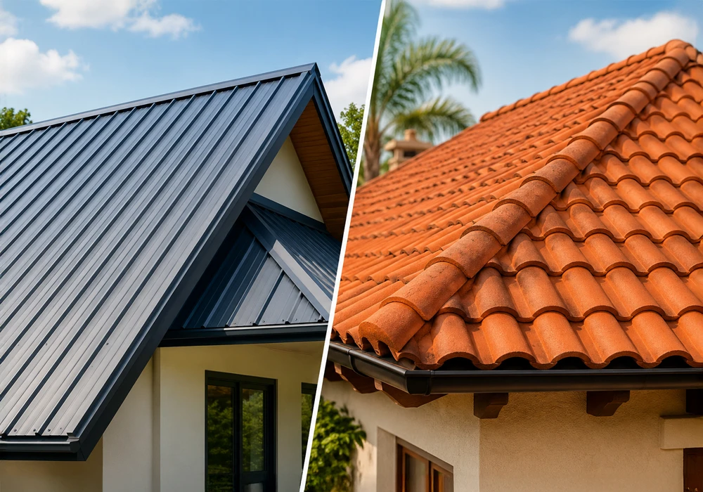Roofing Solutions: A Complete Guide to Metal vs. Clay Tiles