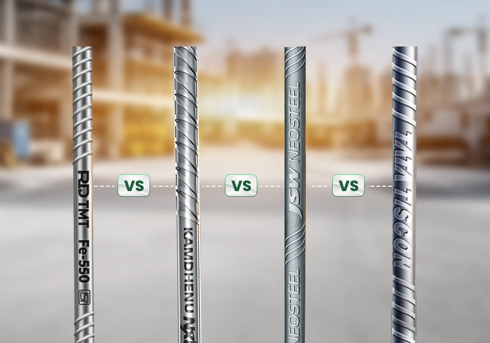 Choosing the Right TMT Bars: Fe500 vs Fe550 vs Fe550D vs Fe550SD � Which is Best for Bangalore?